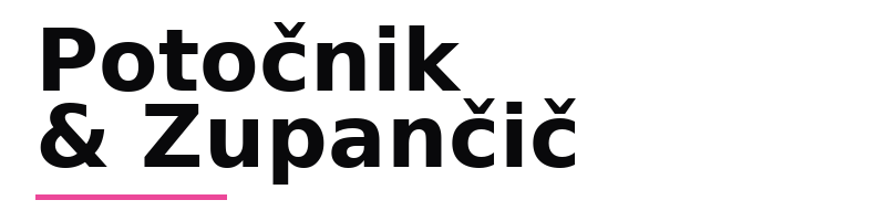 Potočnik & Zupančič logo